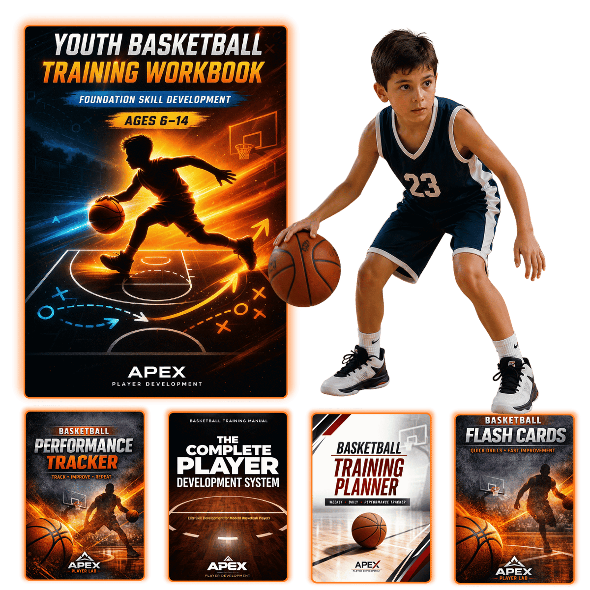 Youth Basketball Training Workbook